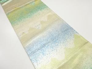 引箔　壺垂れ模様　袋帯